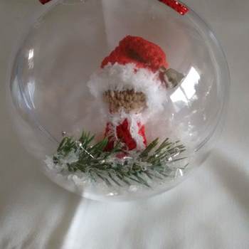 nach Deiner Anleitung und meiner Zipfelmütze entstand dieser kleine Weihnachtsmann