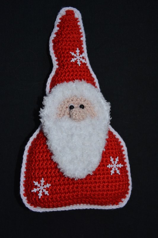 Häkelanleitung, Weihnachtsmann