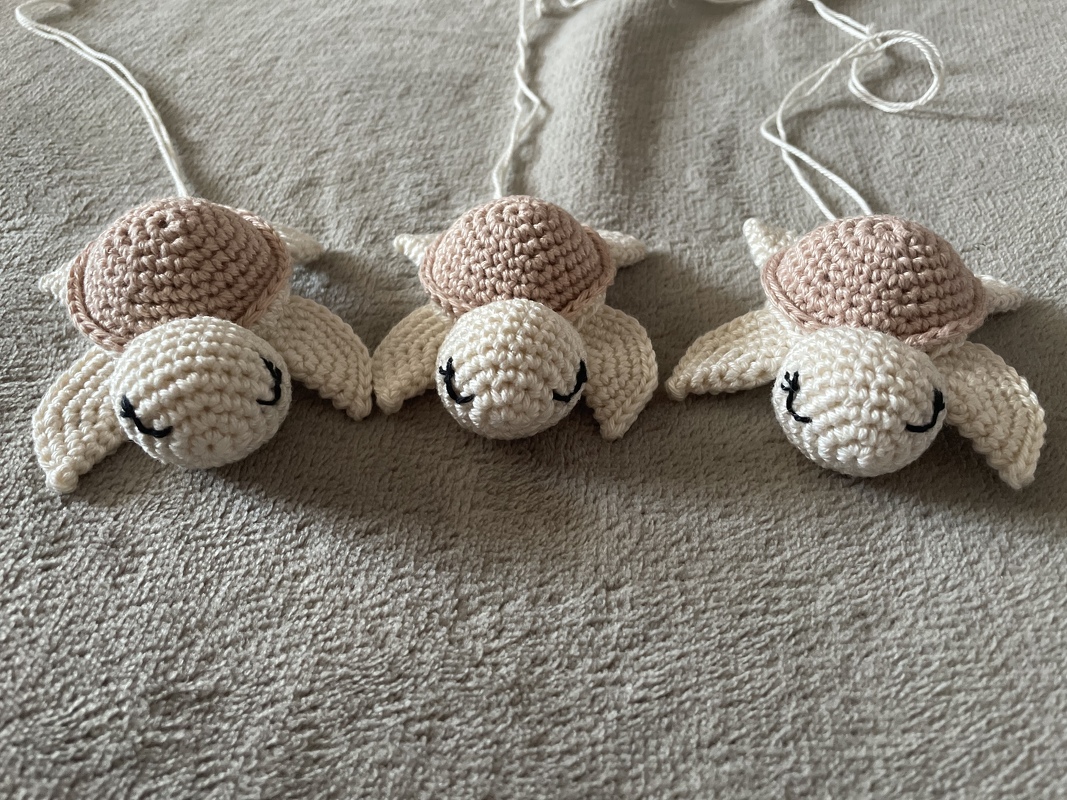 Häkelanleitung kleine Schildkröte