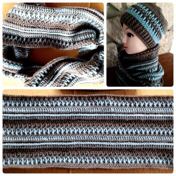 Tolle Anleitung, effektvolles Muster, trotzdem einfach zu häkeln.