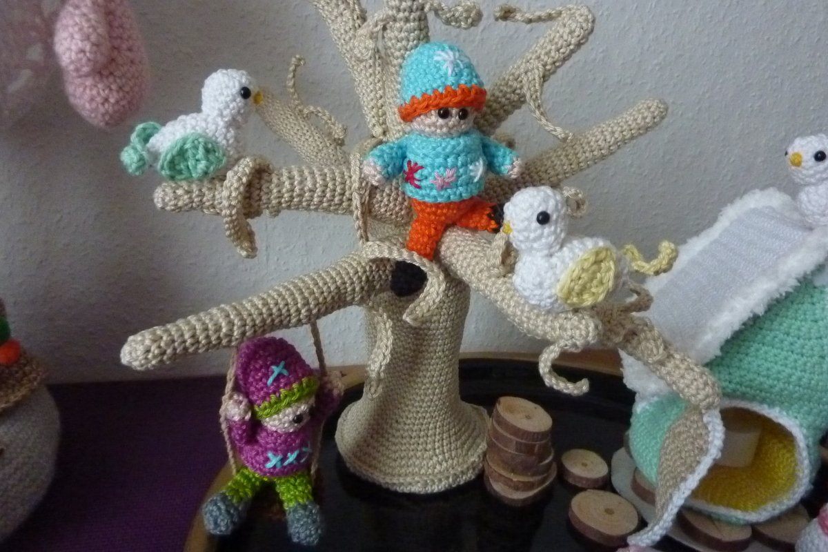 Häkelanleitung &quot;Das Winterzauberland&quot; Dekoidee!