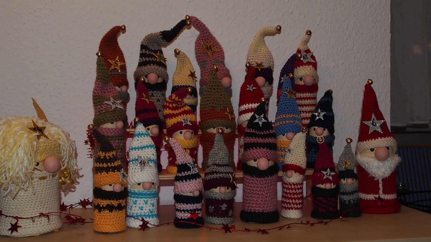 Adventskalender &quot;Woll-Wichtel&quot;