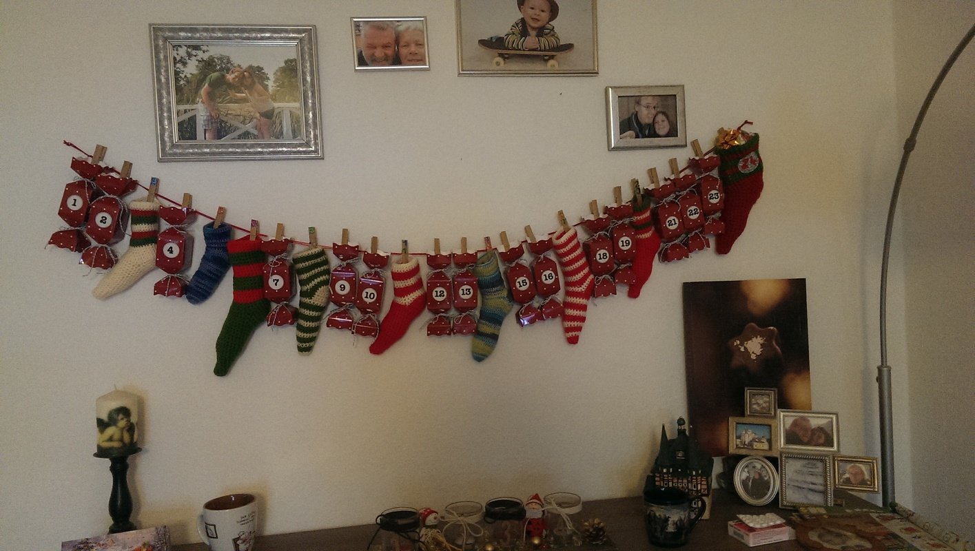 Weihnachtssocke / Nicolaussocke / Mini