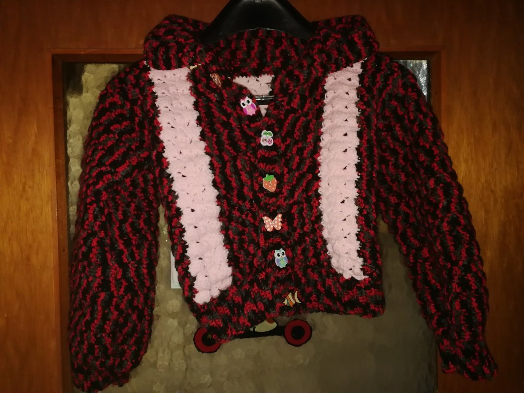 Jacke "Kleiner Stern"- Häkelanleitung von Wolldiamant