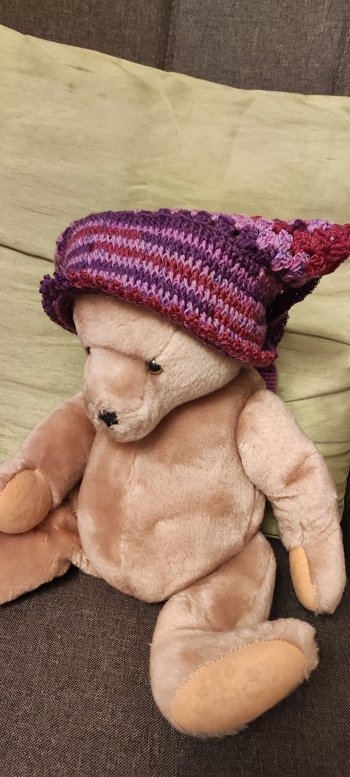 Der Teddy muss halt Mal herhalten🥰