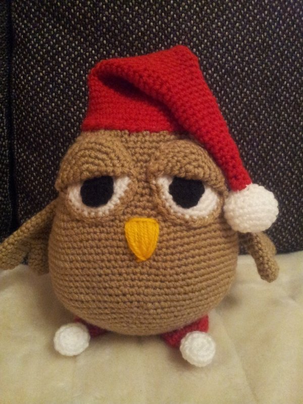 Häkelanleitung, Liebhab-Eule