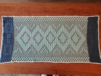 Wieder einen Tischläufer von dir vollendet. Deine Anleitungen machen regelrecht süchtig. Vielen Dank für die immer tollen Ideen.