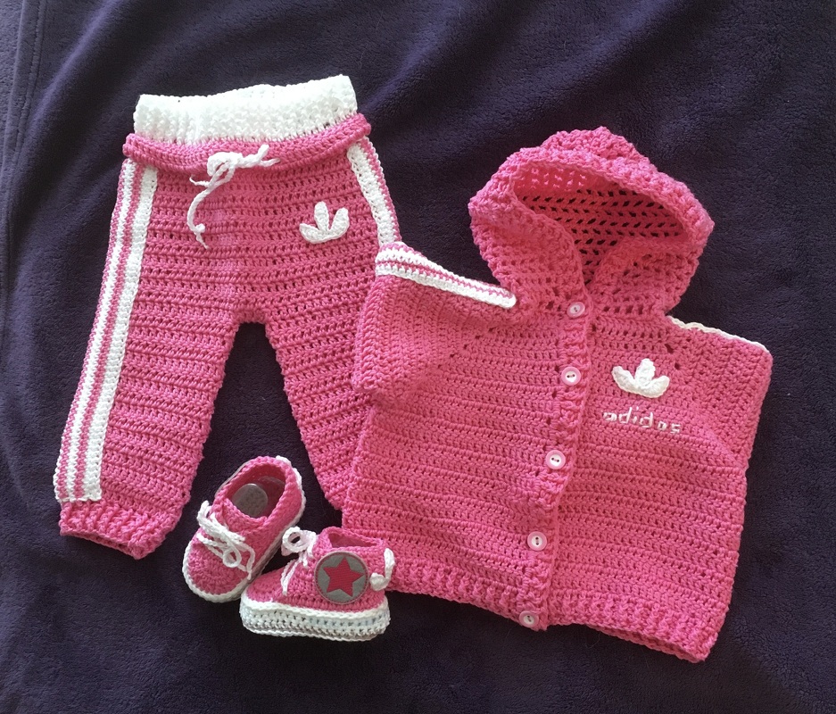 Baby &amp; children's pants "Sport", size 3 m.-7 y. (with pockets)