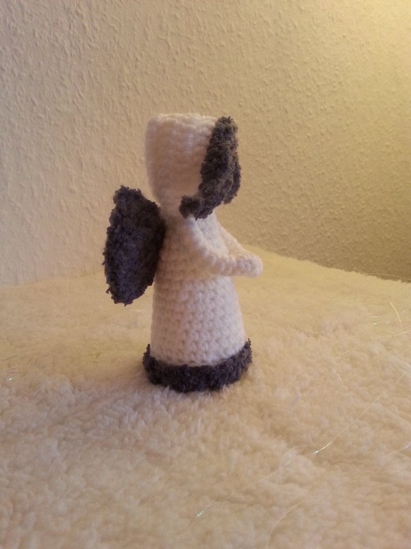 3-er Kombi - Häkelanleitungen für alle 3 Engelchen, mit Kapuze, ca. 10, 20 und 30 cm groß