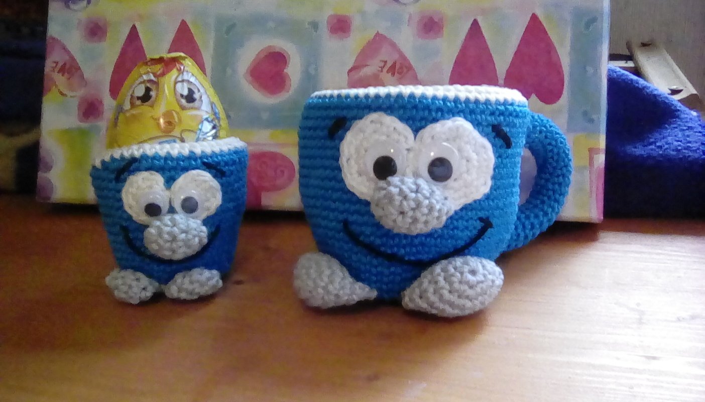 Crochet Pattern - sweet egg cups