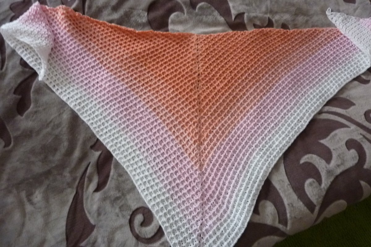 Häkelanleitung Waffeltuch - einfach