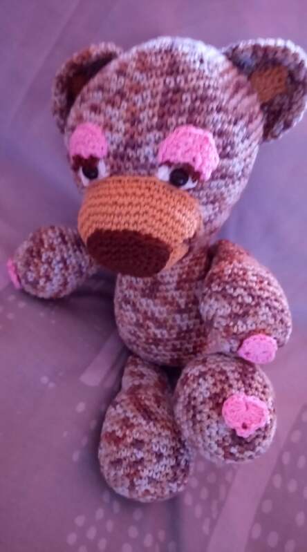 von Herzen - ein Bärli zum Häkeln