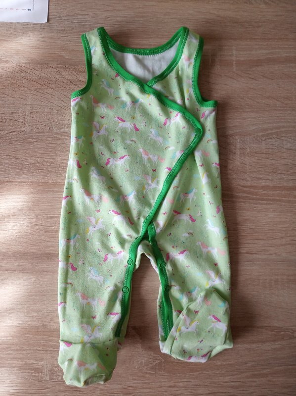 Wickelstrampler "Krümel" Gr. 44-74 - Nähanleitung Schnittmuster Beamer