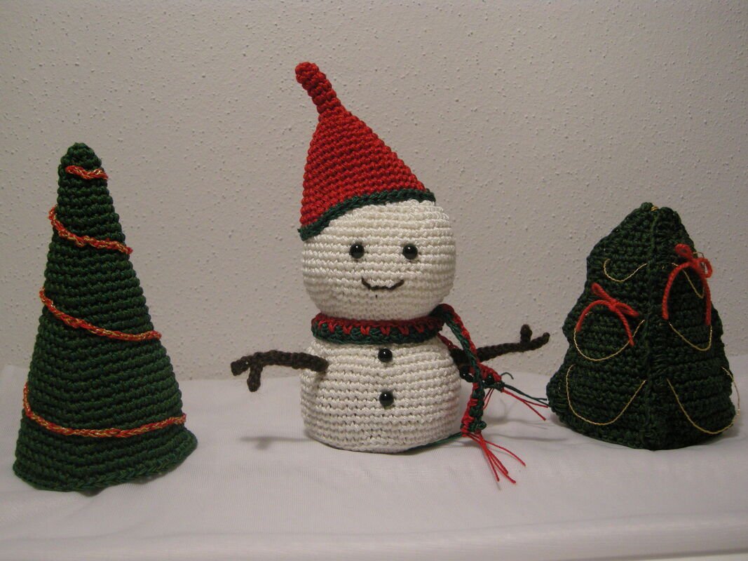 Weihnacht Deko Schneemann, Tannenbaum