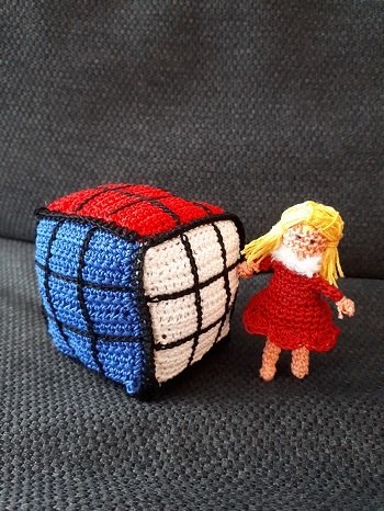 Zauberwürfel Häkelanleitung