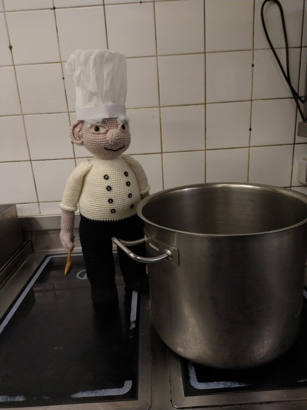 Häkelanleitung für Gabis Opa Heinrich, ca. 65 cm groß