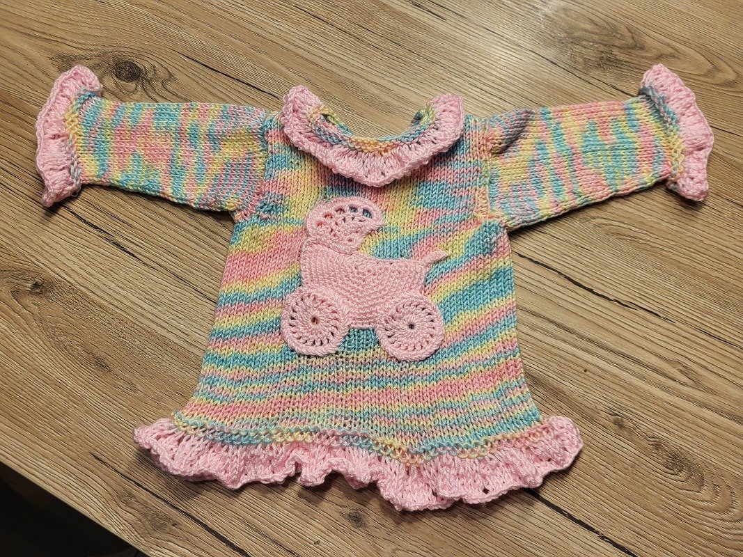 Deutsch und ENGLISH, Häkelanleitung Stubenwagen Kinderwagen Applikation von heakelnundkuscheln