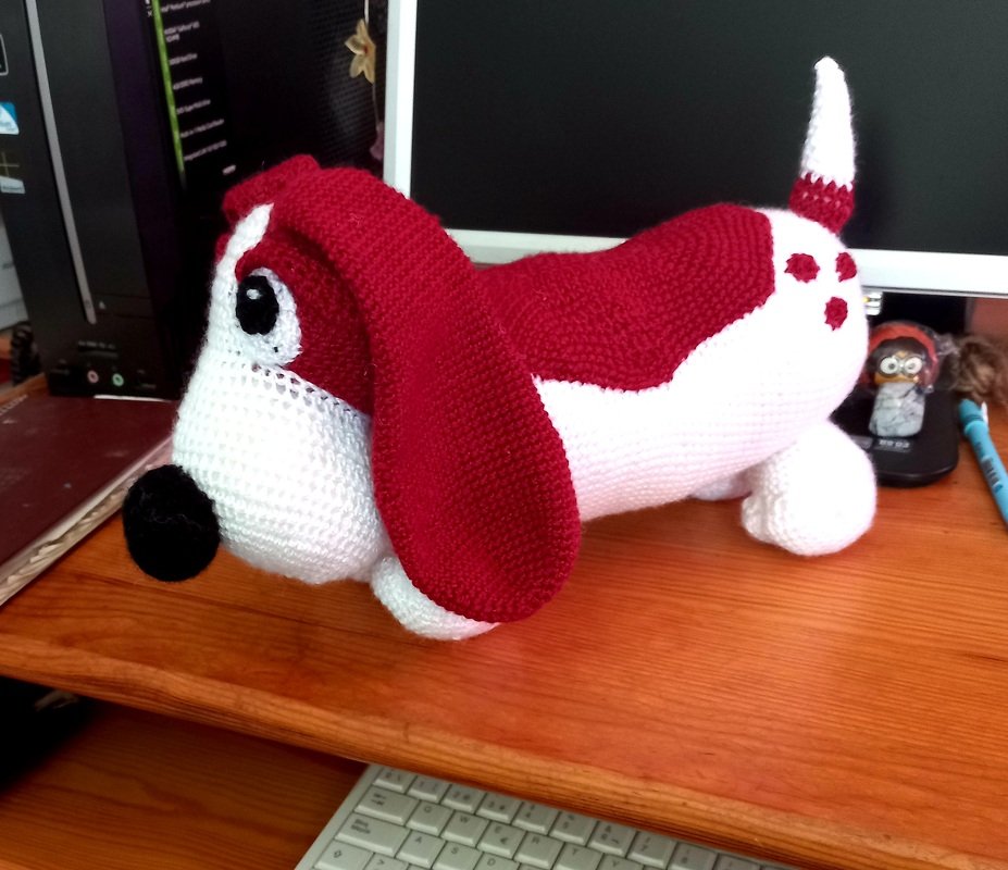 Snoopy der Beagle Häkelanleitung