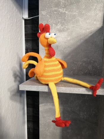 Mir hat es total Spaß gemacht und der Anleitung war gut zu folgen 😍😁 ich liebe diese lustigen gockel 😁👍