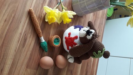 Häkelanleitung Chaotischer Osterhase
