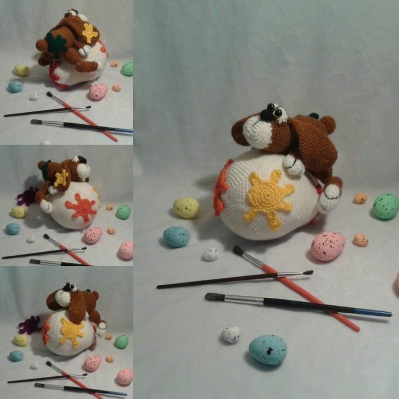 Häkelanleitung Chaotischer Osterhase