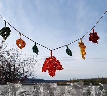 E-Book,+ Herbstblätter + Streudeko, Applikationen und und und 