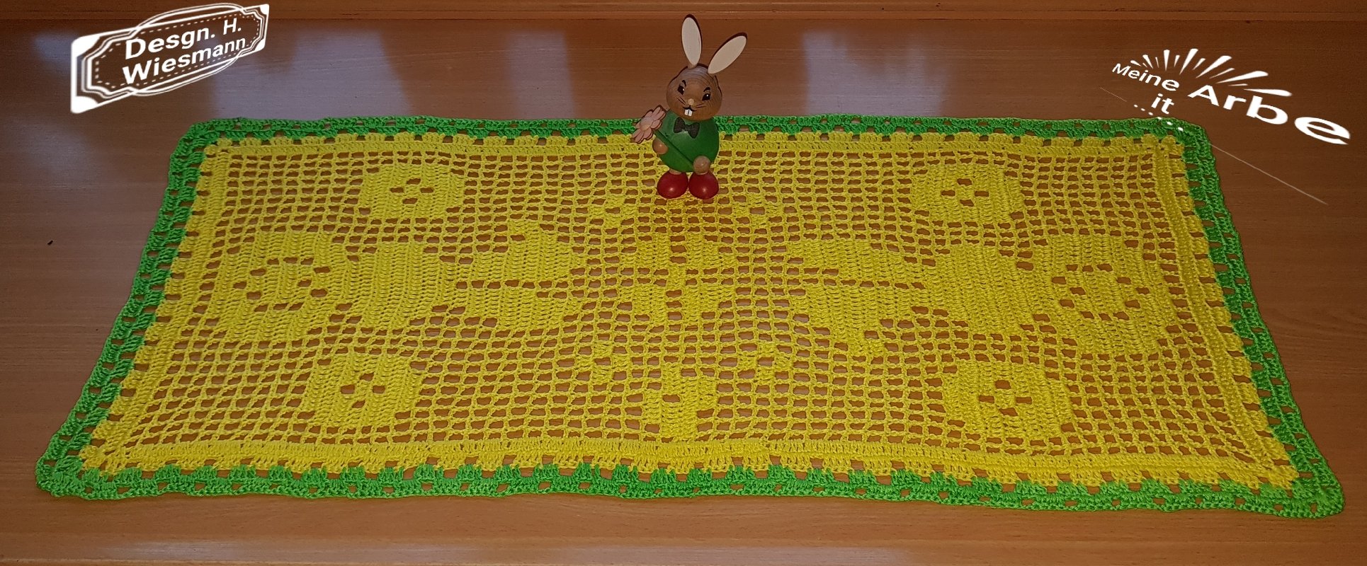 Häkeln / Tischläufer / Ostern