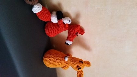 Häkelanleitung Fuchs mit Gans - PDF Datei