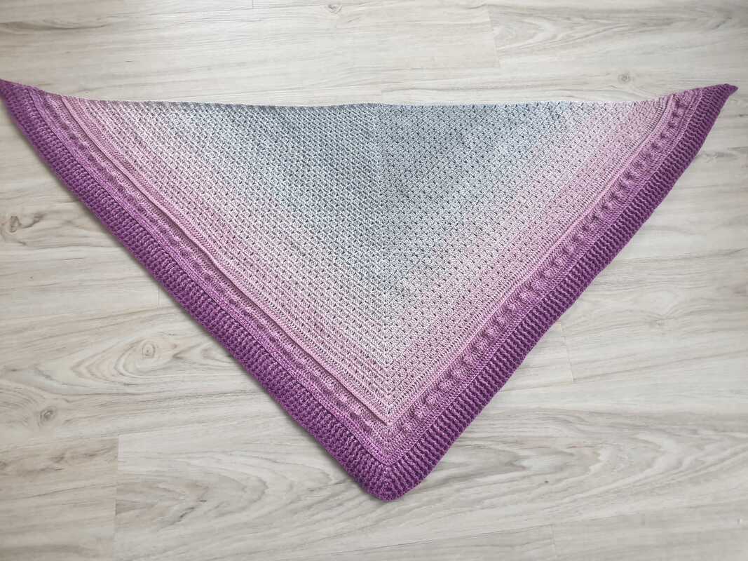 Häkelanleitung Tuch Chloe - Dreiecktuch