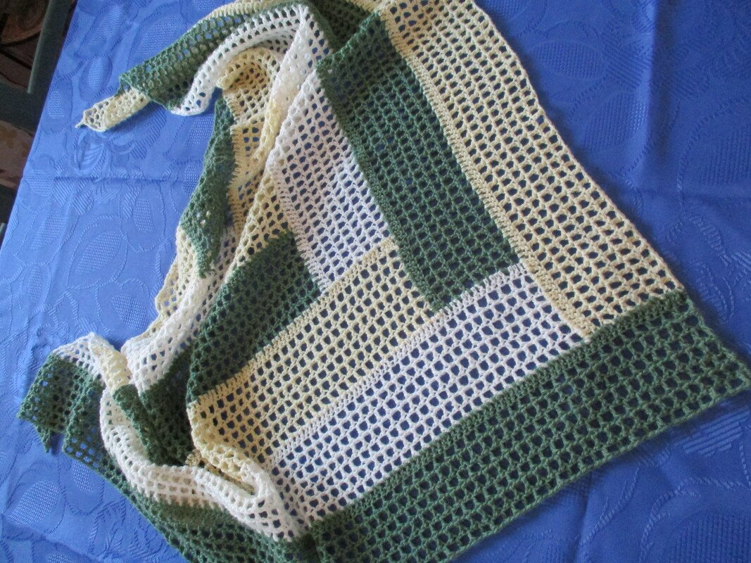 Tausendsassa, Häkelanleitung Dreieckstuch