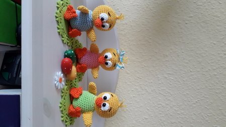 Häkelanleitung - Die kleine Kükenbande