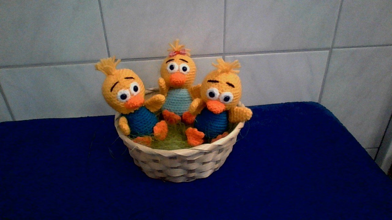 Häkelanleitung - Die kleine Kükenbande