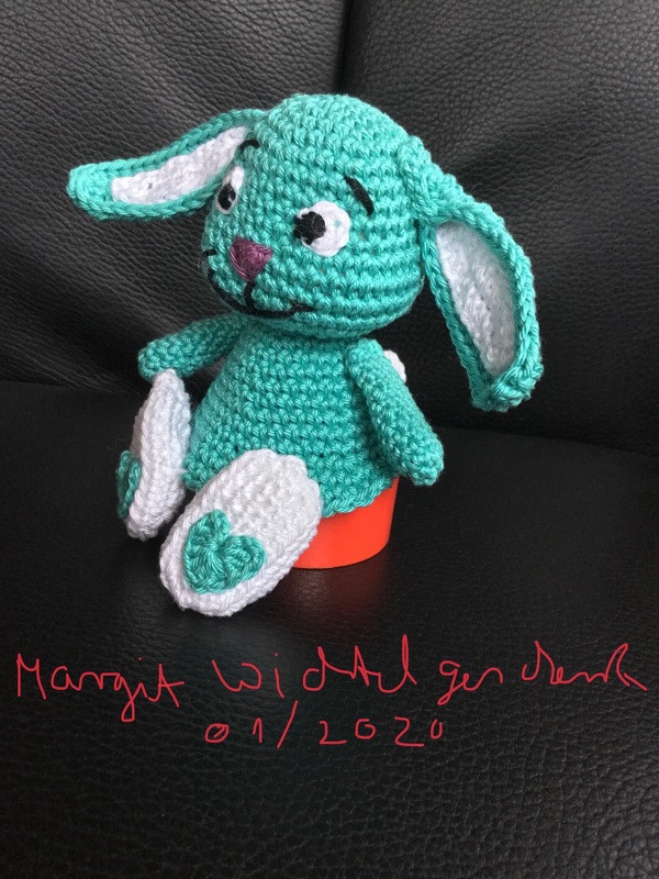 Crochet Pattern Bunny Egg Cosy
