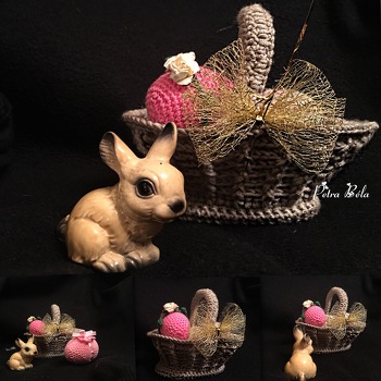 Das ist eine zauberhafte Anleitung gut erklärt und man braucht fast nichts nähen
Ich habe Blumen Draht eingearbeitet beim Körbchen hänkel