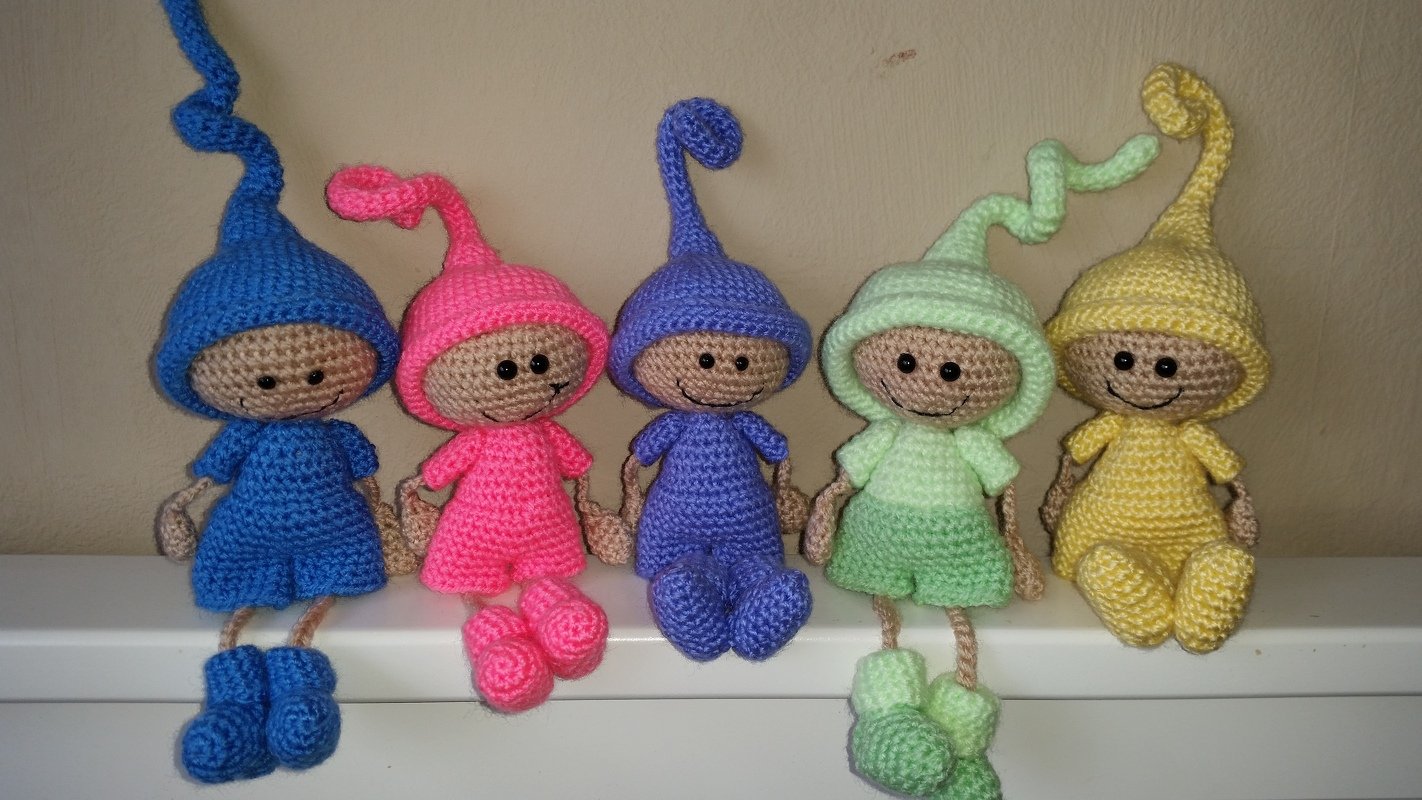 Schutzengelchen Jungs -- Häkelanleitung von Haekelkeks®