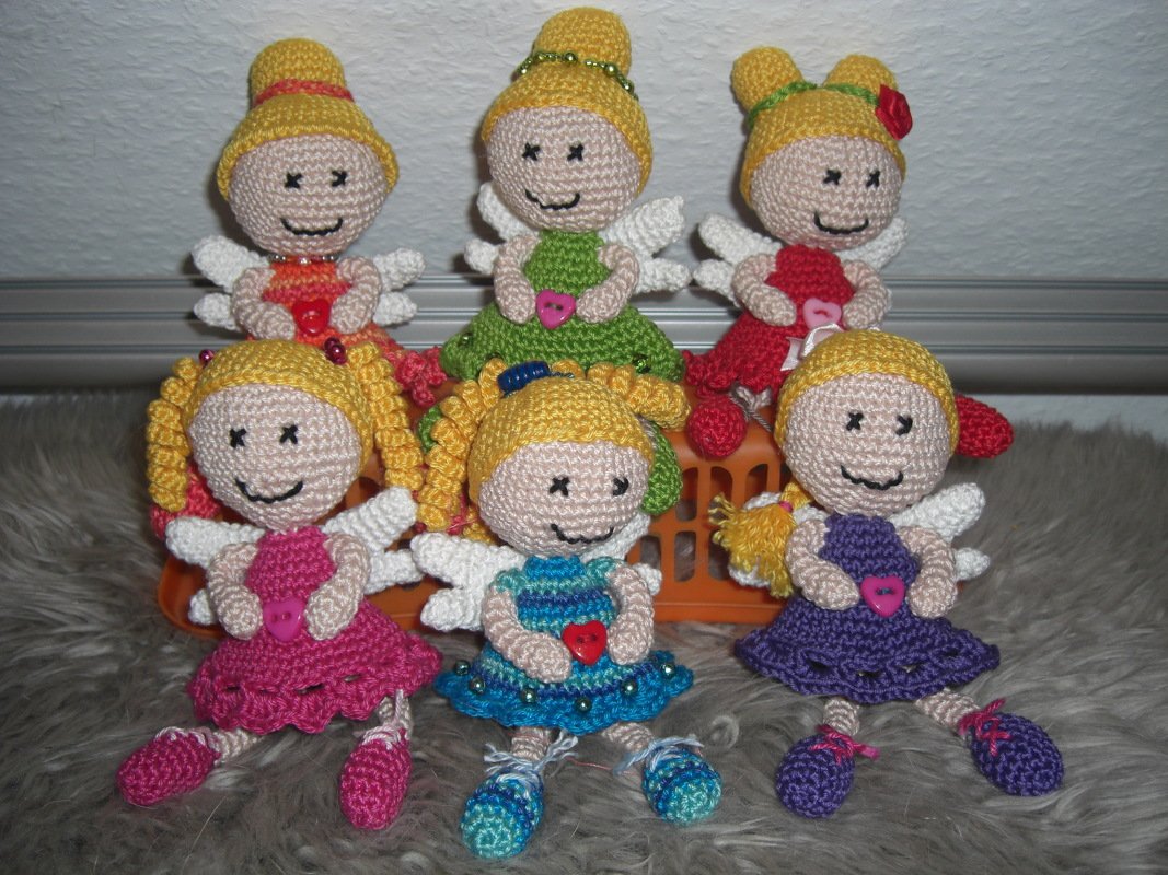 Schutzengelchen Jungs -- Häkelanleitung von Haekelkeks®