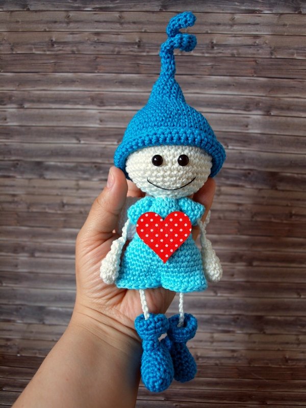 Schutzengelchen Jungs -- Häkelanleitung von Haekelkeks®