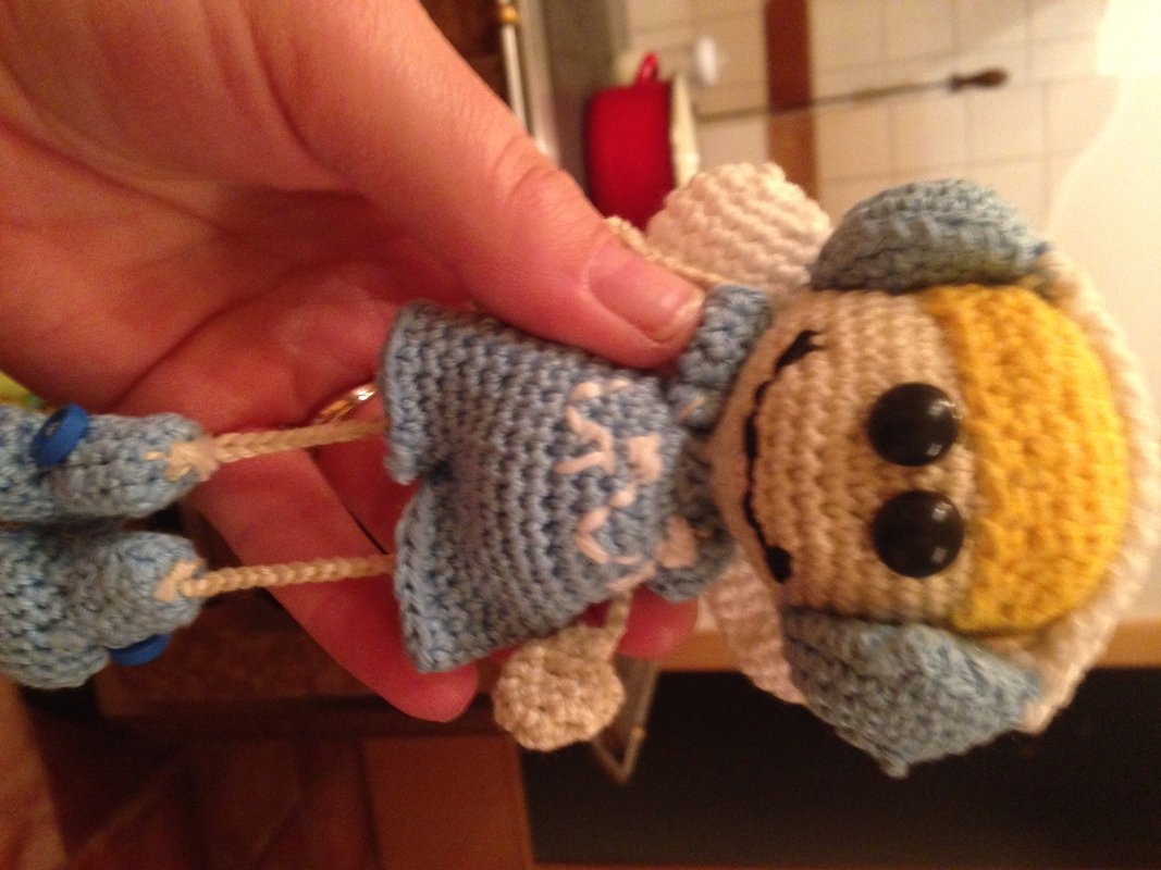 Schutzengelchen Jungs -- Häkelanleitung von Haekelkeks®