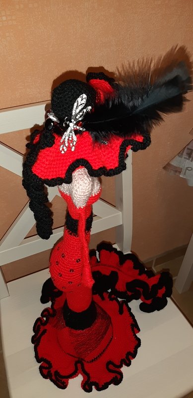 032DE Häkelanleitung Pariserin - Amigurumi PDF Pertseva CP