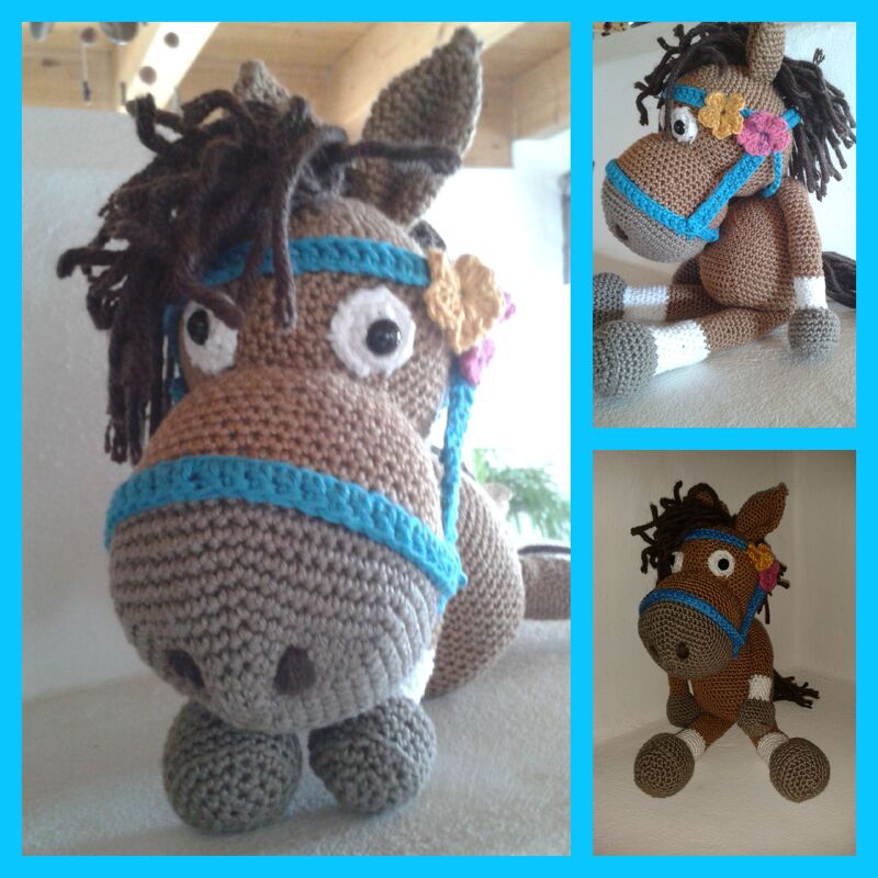 Gigi das Pony - Häkelanleitung PDF