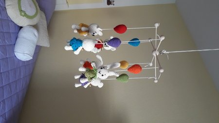 Häkelanleitung Tier-Mini´s Mobile