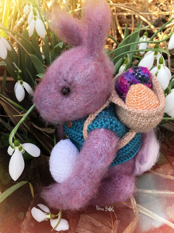 Häkelanleitung, Amigurumi, *Oster-Hase Harvey*, nicht nur für Ostern