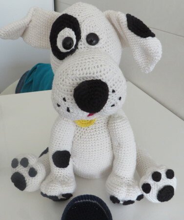 Flecki der Hund Häkelanleitung