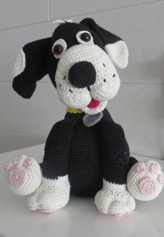 Flecki der Hund Häkelanleitung