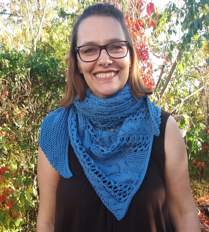 Strickanleitung Tuch &quot;Cozy Winter&quot;