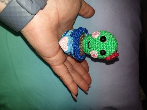 Häkelanleitung Valentins-Kaktus