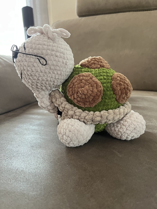 Turtle with umbrella -- Crochet Pattern by Haekelkeks®