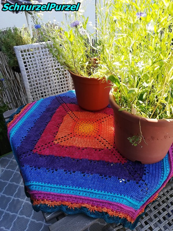 Häkelanleitung 2er-Spar-Set Mitteldecken