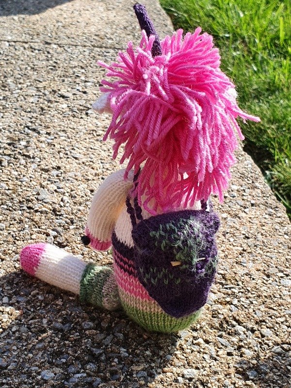 Unicorn + Donkey knitting pattern