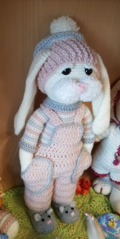 Häkelanleitung für Gabis Hasen Schmusi, einschl. kleinem Schnuffeltuch